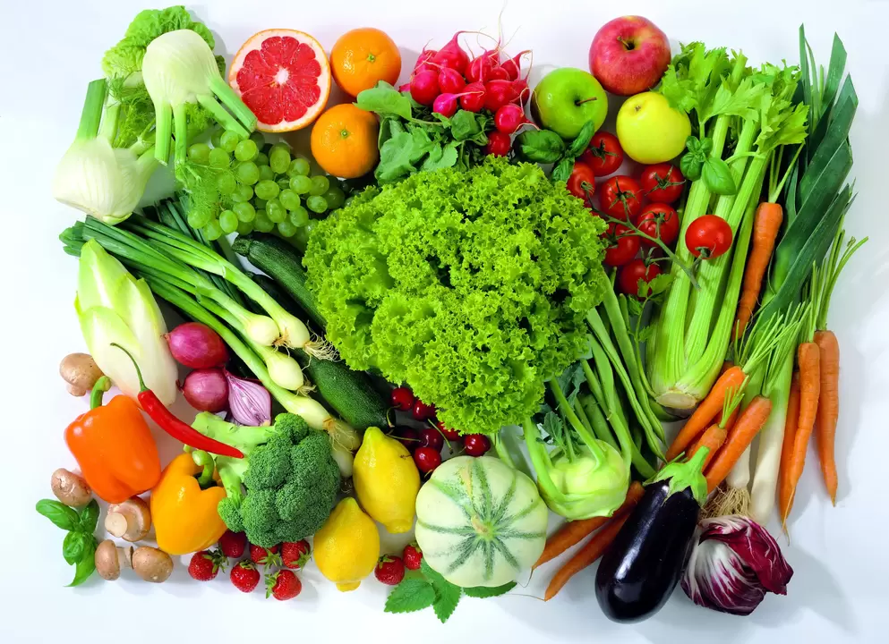 grønnsaker og frukt for potens